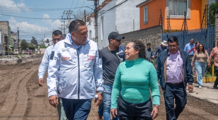 Ricardo Moreno devuelve movilidad y dignidad a la zona norte de Toluca con rehabilitación de la Avenida del Trabajo