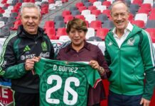 Delfina Gómez brinda respaldo a la Selección Mexicana rumbo al Mundial 2026