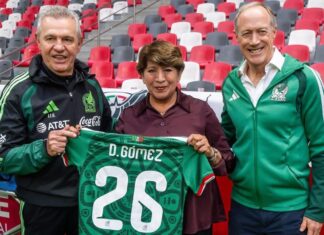 Delfina Gómez brinda respaldo a la Selección Mexicana rumbo al Mundial 2026