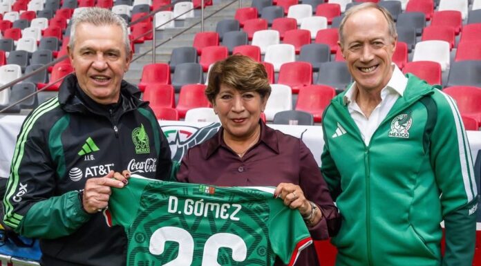 Delfina Gómez brinda respaldo a la Selección Mexicana rumbo al Mundial 2026