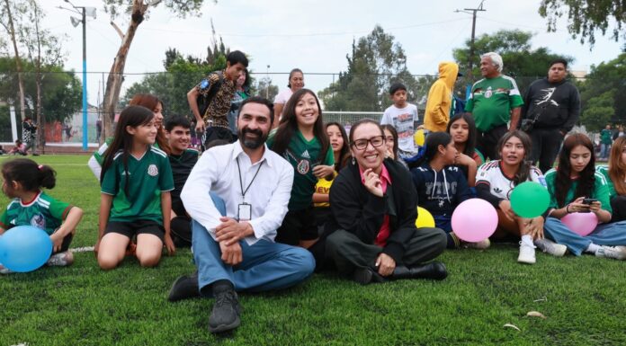 Azucena Cisneros entrega rehabilitación integral del Deportivo Río de Luz y afirma que los espacios públicos dejaron de ser negocio