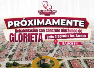ANUNCIAN REHABILITACIÓN DE VIALIDADES EN LOS SAUCES II PARA MEJORAR LA MOVILIDAD EN ZUMPANGO