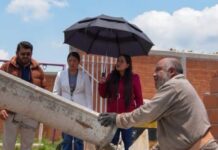 Roselia García impulsa la educación en Zumpango con la construcción de un nuevo arcotecho escolar