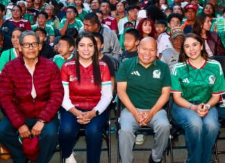 Tlalnepantla celebra con orgullo el pase de México a dieciseisavos de final en el Destino Futbolero de Tenayuca