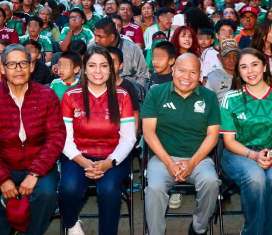 Tlalnepantla celebra con orgullo el pase de México a dieciseisavos de final en el Destino Futbolero de Tenayuca
