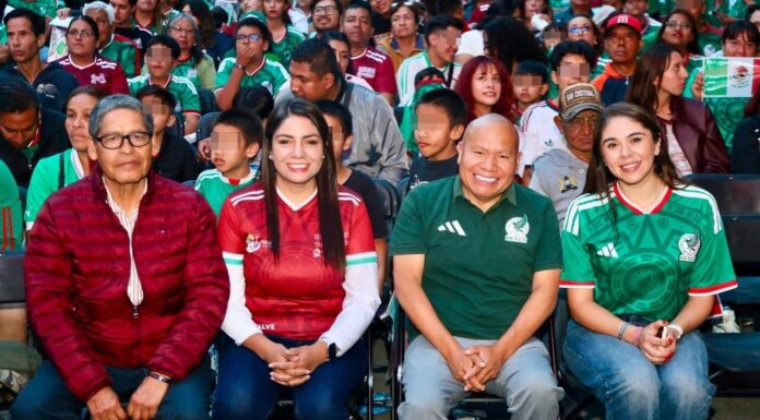 Tlalnepantla celebra con orgullo el pase de México a dieciseisavos de final en el Destino Futbolero de Tenayuca