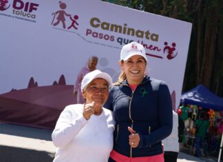 Más de 280 adultos mayores participan en caminata por la salud y el buen trato organizada por Rocío Pegueros