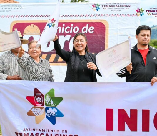 Verónica Moreno impulsa el desarrollo de las comunidades de Temascalcingo con nueva obra de pavimentación