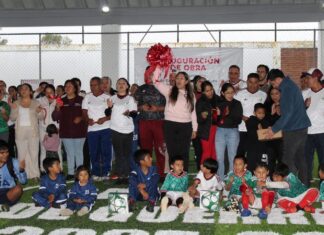 Yessika Santana fortalece el deporte y la convivencia familiar con la rehabilitación de la Unidad Deportiva Municipal
