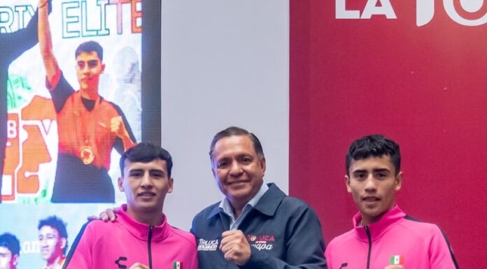 Toluca acompaña a los hermanos Santos Mancilla en su camino rumbo a los Juegos Olímpicos de Los Ángeles 2028