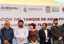 REHABILITA NAUCALPAN TANQUE DE AGUA EN JARDINES DE LA FLORIDA; BENEFICIARÁ A MÁS DE 5 MIL HABITANTES