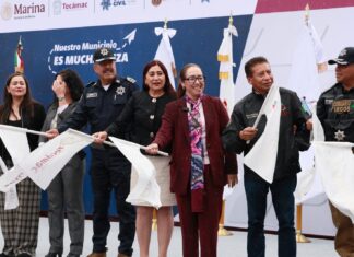 Ecatepec y Tecámac fortalecen coordinación en seguridad con operativo conjunto encabezado por Azucena Cisneros y Rosi Wong