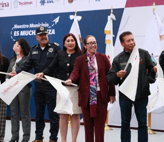 Ecatepec y Tecámac fortalecen coordinación en seguridad con operativo conjunto encabezado por Azucena Cisneros y Rosi Wong