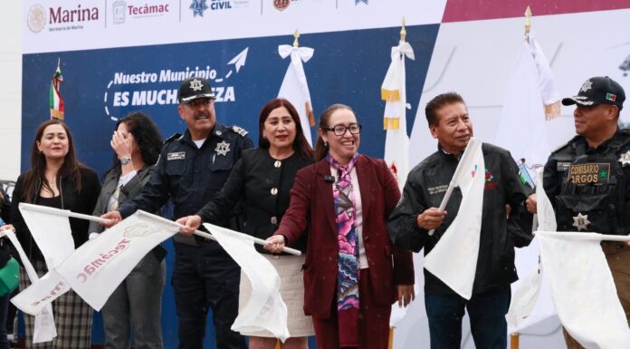 Ecatepec y Tecámac fortalecen coordinación en seguridad con operativo conjunto encabezado por Azucena Cisneros y Rosi Wong