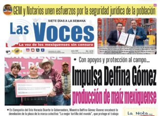Con apoyos y protección al campo… Impulsa Delfina Gómez producción de maíz mexiquense