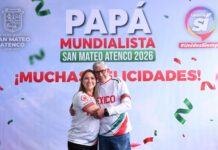 Ana Muñiz reúne a familias de San Mateo Atenco para celebrar a los papás mundialistas en un ambiente de convivencia y alegría