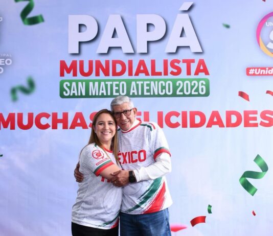 Ana Muñiz reúne a familias de San Mateo Atenco para celebrar a los papás mundialistas en un ambiente de convivencia y alegría
