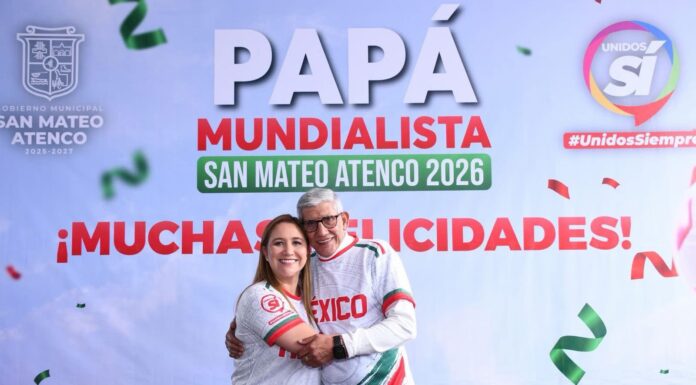 Ana Muñiz reúne a familias de San Mateo Atenco para celebrar a los papás mundialistas en un ambiente de convivencia y alegría