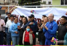 Inauguran nueva cancha de fútbol en la colonia Río Lerma de Atlacomulco