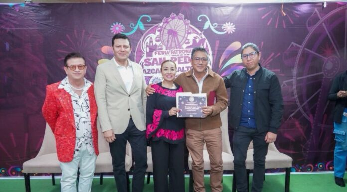 Yoselin Mendoza inaugura galería “La Victoria” y da inicio a la Feria Patronal San Pedro Azcapotzaltongo 2026