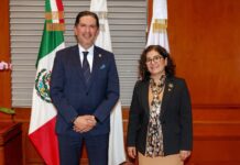 Patricia Zarza fortalece colaboración con la Codhem para impulsar una cultura de derechos humanos en la UAEMéx