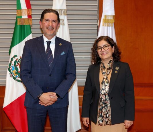 Patricia Zarza fortalece colaboración con la Codhem para impulsar una cultura de derechos humanos en la UAEMéx
