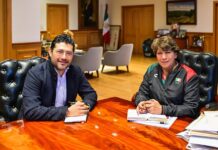 Delfina Gómez y Marath Bolaños acuerdan ruta para fortalecer justicia laboral en el Estado de México
