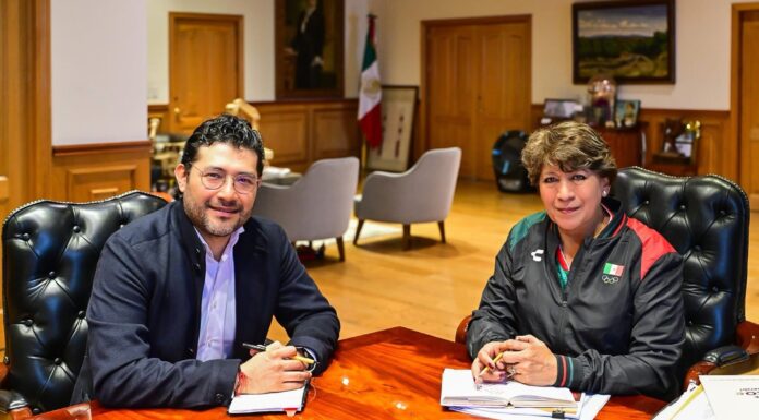 Delfina Gómez y Marath Bolaños acuerdan ruta para fortalecer justicia laboral en el Estado de México