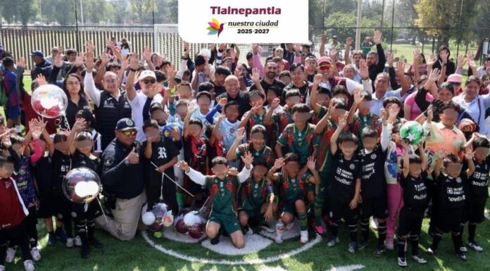 Raciel Pérez Cruz entrega nueva cancha en San Juan Ixhuatepec para fortalecer el deporte y la convivencia social