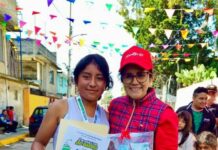 Sinaí Lugo respalda el deporte comunitario con la carrera “Vuelta al Barrio” en Otzolotepec