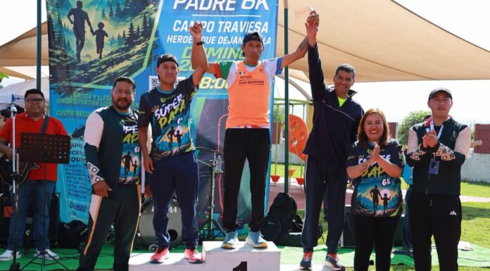 Nancy Valdez encabeza Carrera Conmemorativa del Día del Padre 6K en Ocoyoacac