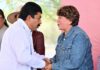 Delfina Gómez fortalece al campo mexiquense con entrega de geomembrana para represa en Texcoco