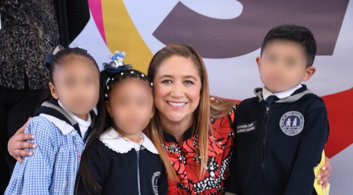 Ana Muñiz fortalece infraestructura escolar en San Mateo Atenco con obras y apoyos para la niñez