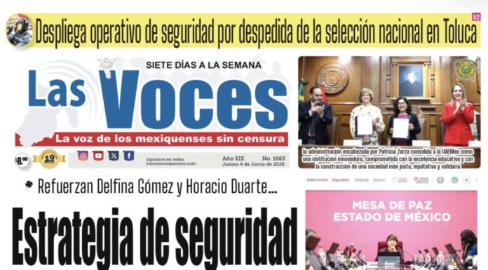 Refuerzan Delfina Gómez y Horacio Duarte… Estrategia de seguridad para el mundial 2026 en Edoméx