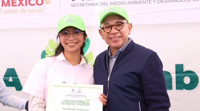 Zinacantepec fortalece la cultura ambiental con Feria Ambiental y entrega de huertos familiares