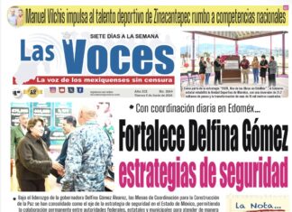 Con coordinación diaria en Edoméx… Fortalece Delfina Gómez estrategias de seguridad