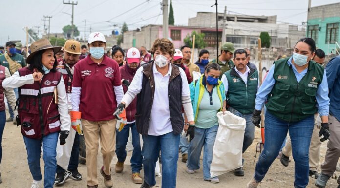 ENCABEZA DELFINA GÓMEZ JORNADA “LIMPIEMOS EDOMÉX” EN CHIMALHUACÁN POR EL DÍA MUNDIAL DEL MEDIO AMBIENTE