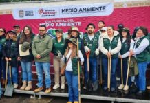 AMECAMECA SE SUMA A JORNADA ESTATAL DE LIMPIEZA Y RECOLECTA 25 TONELADAS DE RESIDUOS