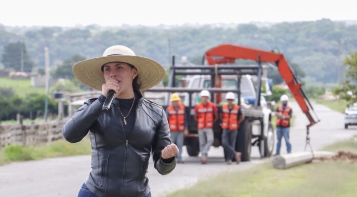 GUADALUPE FRANCO IMPULSA OBRA DE ELECTRIFICACIÓN EN VENTEY PARA FORTALECER LOS SERVICIOS BÁSICOS