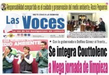 Con la gobernadora Delfina Gómez al frente… Se integra Couttolenc a Mega jornada de limpieza
