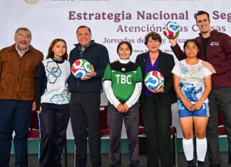 Delfina Gómez respalda la Jornada de Paz y Desarme Voluntario para fortalecer la seguridad en el Estado de México