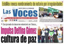 Con jornada de desarme voluntario en Toluca… Impulsa Delfina Gómez cultura de paz