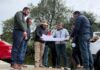 Supervisa Miguel Ángel Ramírez obras comunitarias en Las Mesas, Huitzizilapan