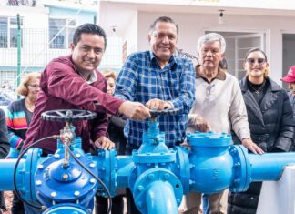 Entrega Ricardo Moreno el pozo Lodo Prieto 3; beneficiará a más de 30 mil habitantes de Toluca