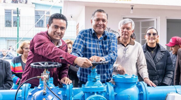 Entrega Ricardo Moreno el pozo Lodo Prieto 3; beneficiará a más de 30 mil habitantes de Toluca