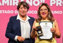 Reconoce Delfina Gómez a 399 docentes mexiquenses con la Condecoración Maestro Altamirano 2026