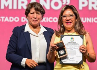 Reconoce Delfina Gómez a 399 docentes mexiquenses con la Condecoración Maestro Altamirano 2026