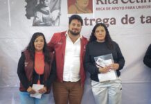 Acerca Isaac Montoya apoyos educativos a familias de Naucalpan con entrega de tarjetas de la Beca Rita Cetina