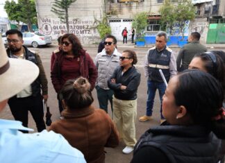 Blanca Osorio fortalece la atención ciudadana con recorrido en zonas limítrofes de Acolman