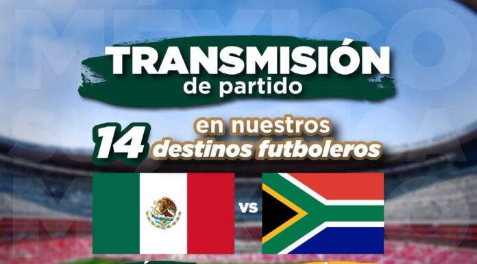 Estado de México transmitirá partido inaugural de la Selección Mexicana en 14 destinos turísticos